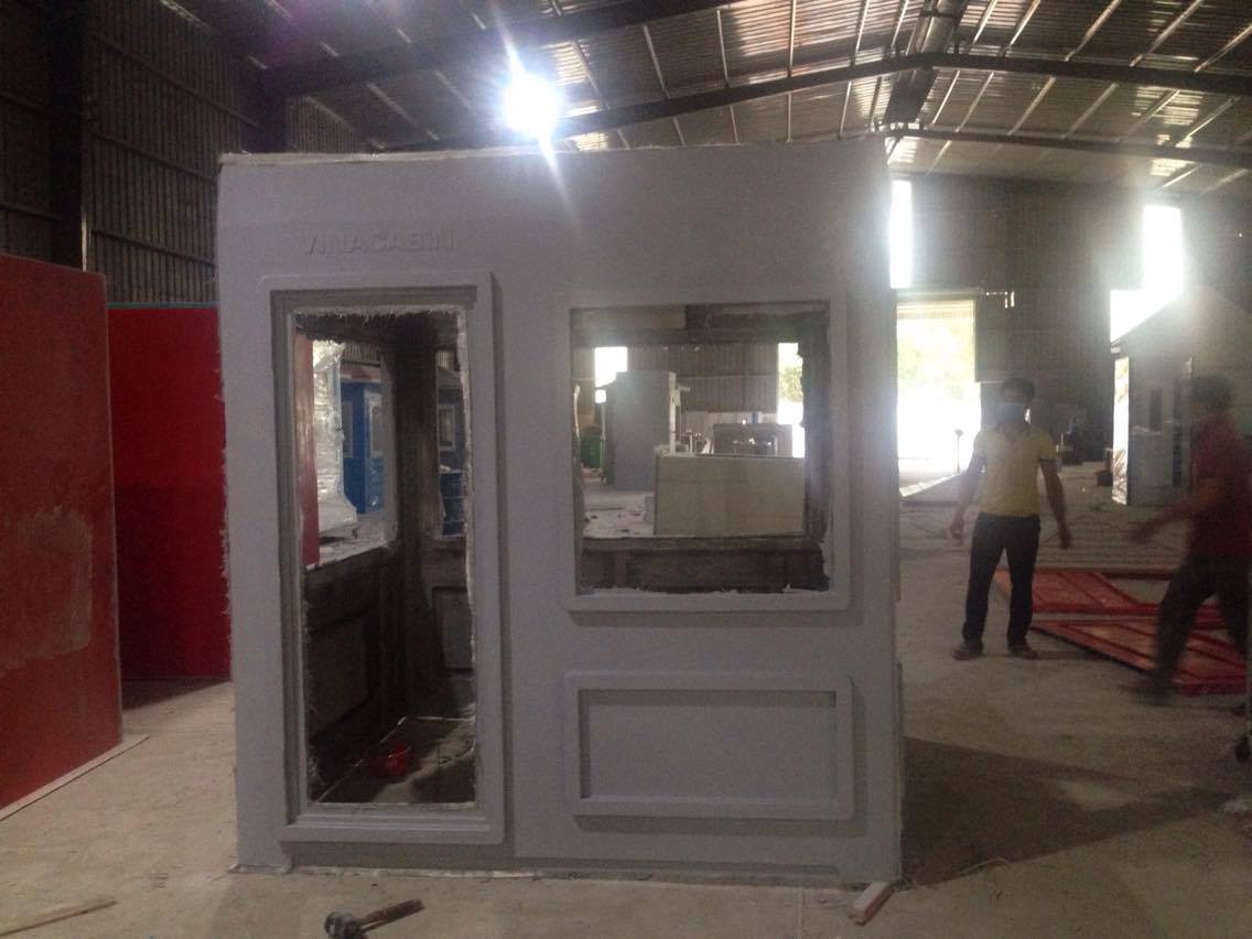 Thân nhà bảo vệ 2,15 x 1,95m