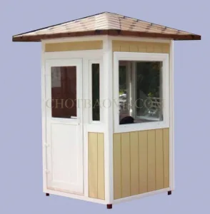 Bốt bảo vệ nhôm kính