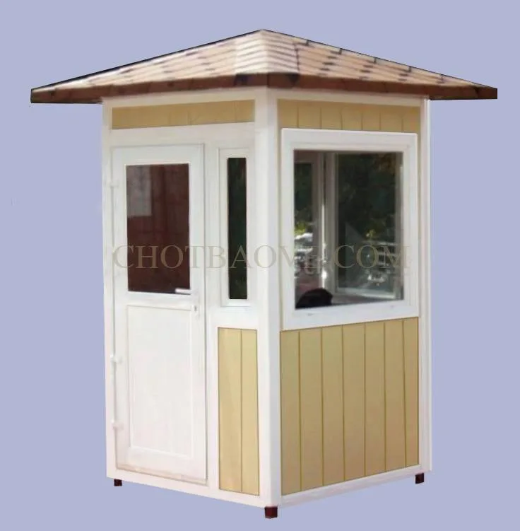 Bốt bảo vệ nhôm kính