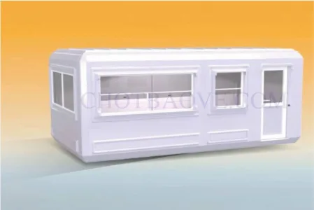 Nhà bảo vệ 2.7x5.1m