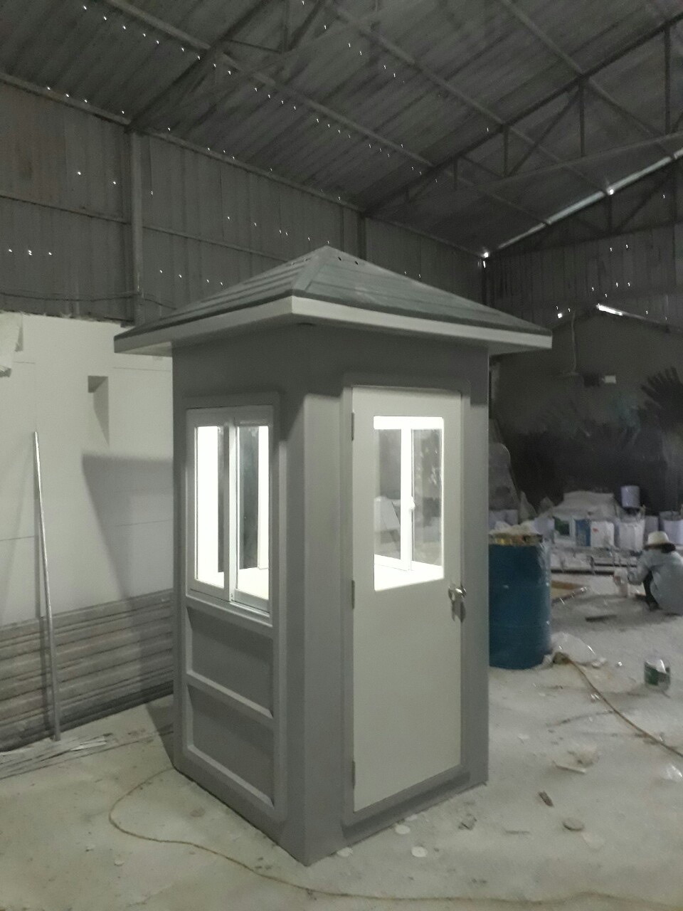 Nhà bảo vệ mái nhọn 1,2m