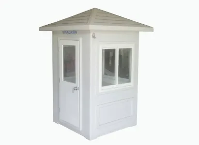 Cabin chòi bảo vệ 1,35m x 1,35 m