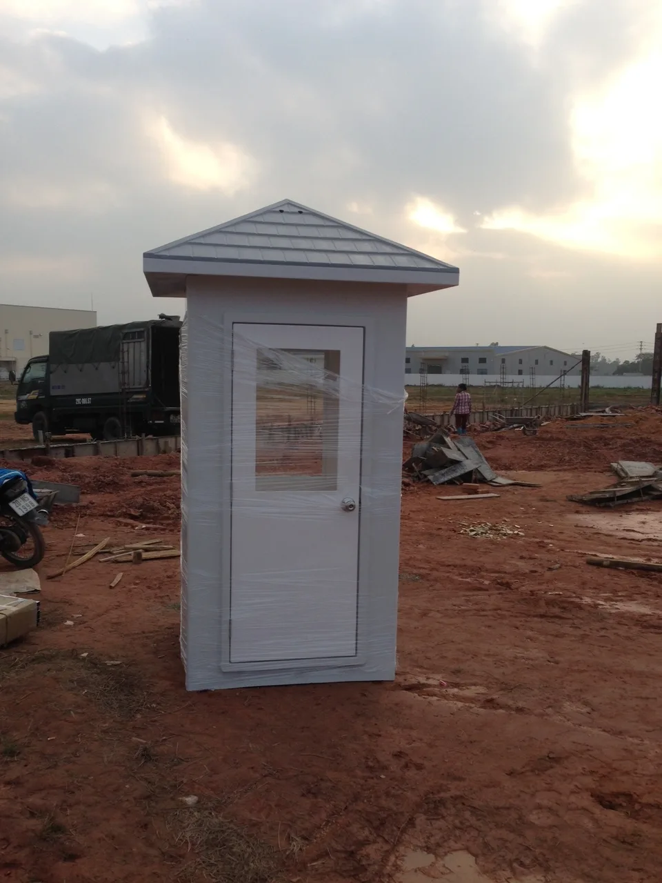 03 cabin chòi bảo vệ đã được cung cấp