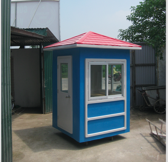 Đây là cabin bảo vệ giao cho công ty CII tại Q2, TP Hồ Chí Minh
