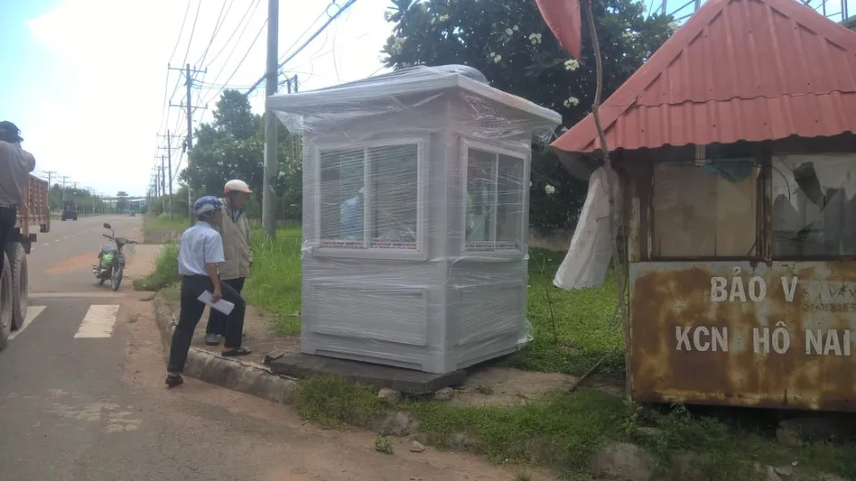 Bàn giao chốt gác VINACABIN tại KCN Hố Nai, Biên Hoà