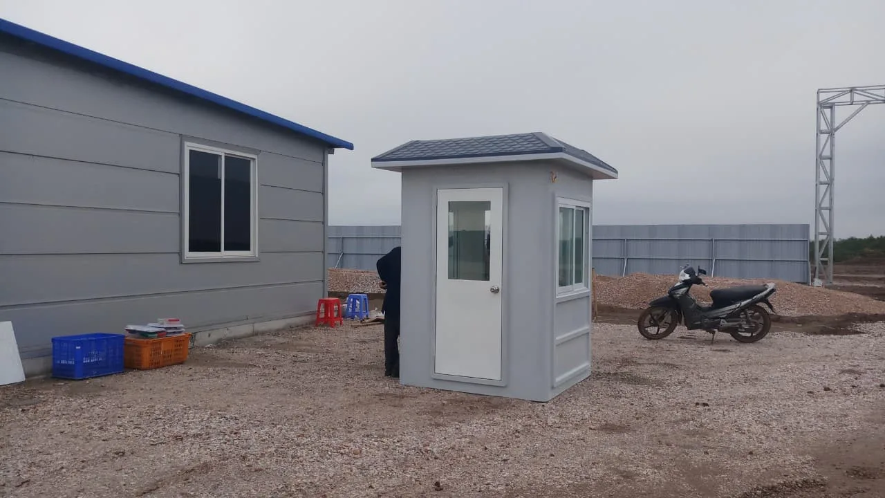 Lắp đặt cabin bảo vệ tịa KCN ĐÌnh Vũ, Hải Phòng