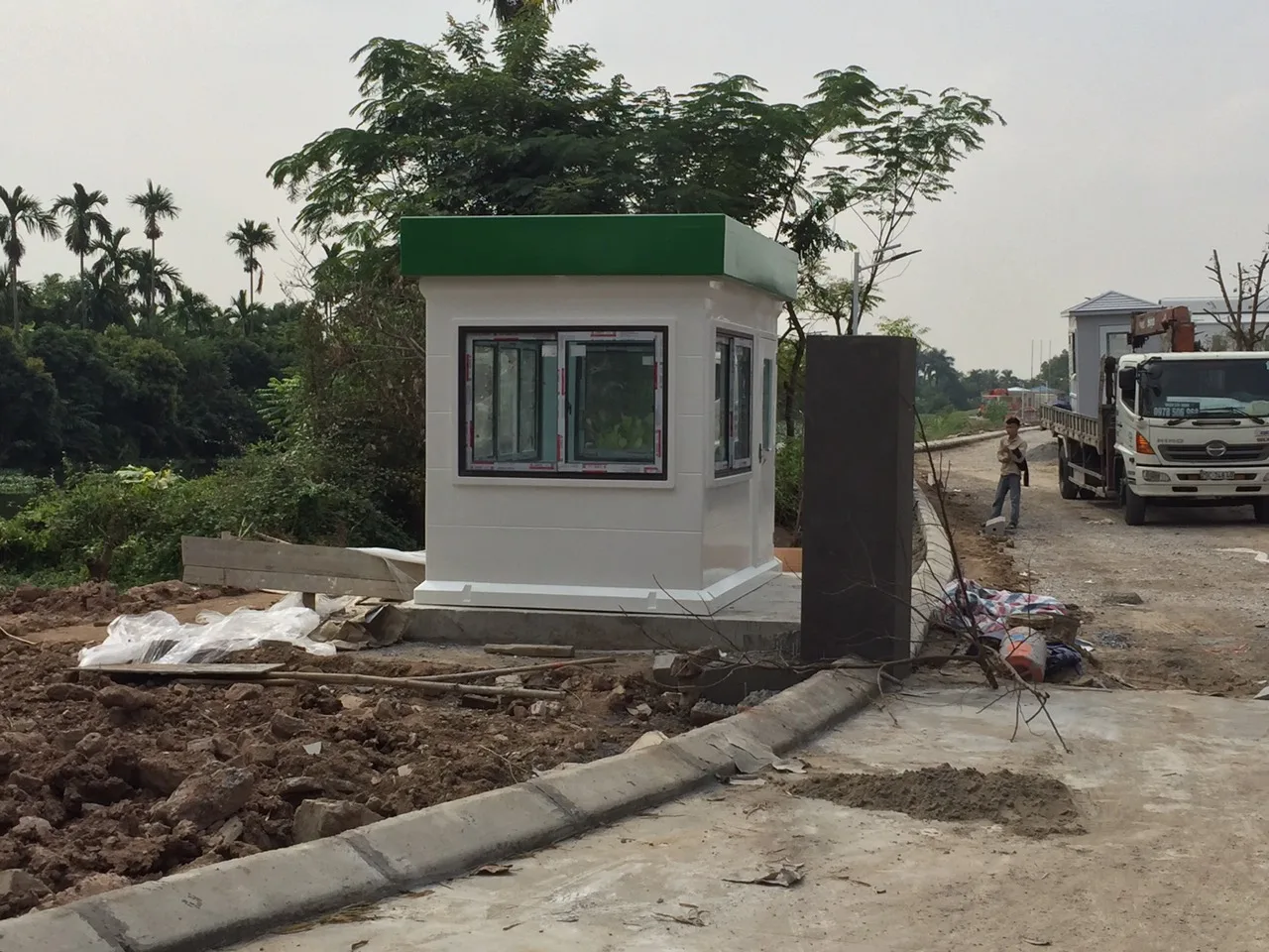 Nhà bảo vệ di động 2x3m